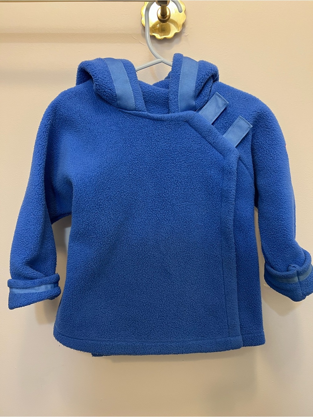 Wildgeon Hooded Fleece Jacket - Royal Blue - Kids